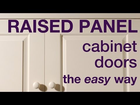 Shaker style doors in MDF video 405