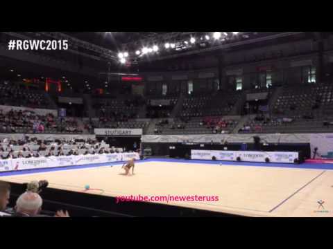 Monika Mickova Ball Q - World Championships Stuttgart 2015