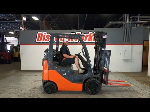 TOYOTA 8-Series 8FGCU20 4,000lb LP (Propane) #8219 - Forklift For Sale