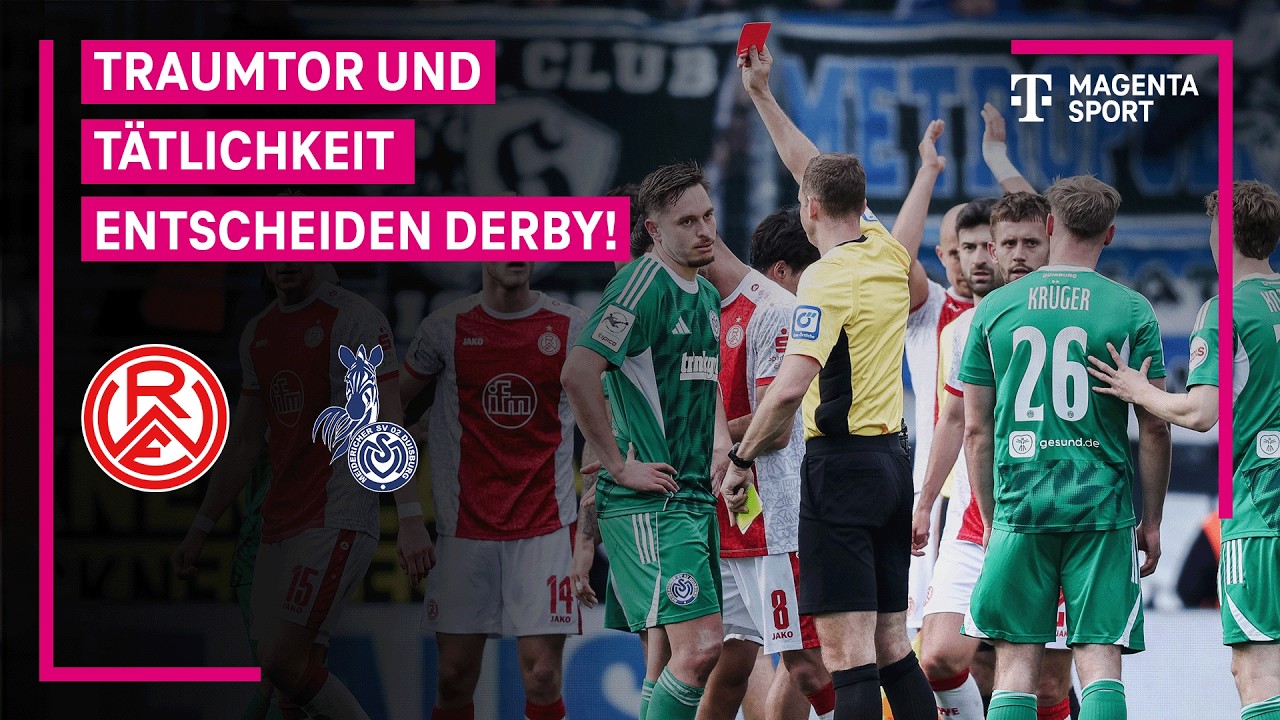 Rot Weiss Essen vs MSV Duisburg Highlights