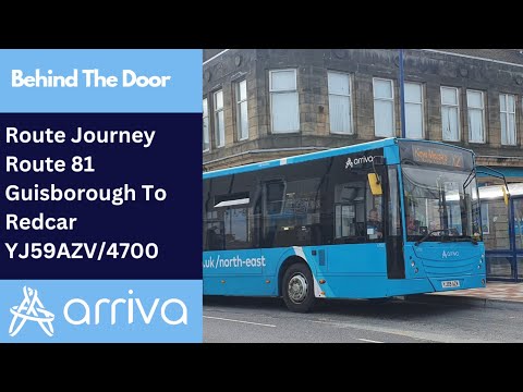 Behind The Door: Route 81 | YJ59AZV/4700 - Arriva North East: Temsa Avenue LF