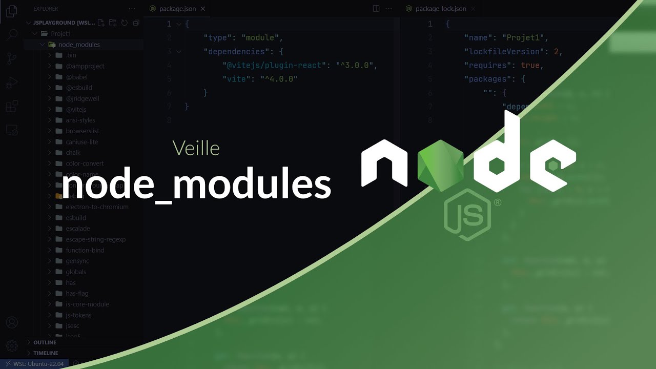 Comprendre le dossier node_modules de NodeJS