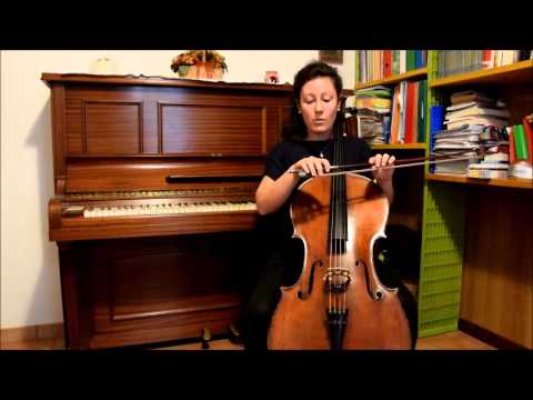 Corso di violoncello - 2 - L'arco [ENG.SUBS]