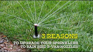 3 Reasons to convert your sprinklers to Rain Bird Rotary R-V