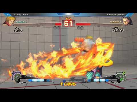 USF4 NGL Chris vs Runaway Weenie - Location Test