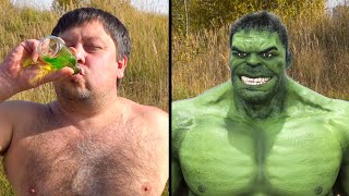 Bollywood Hulk VS real life Hulk transformation fa