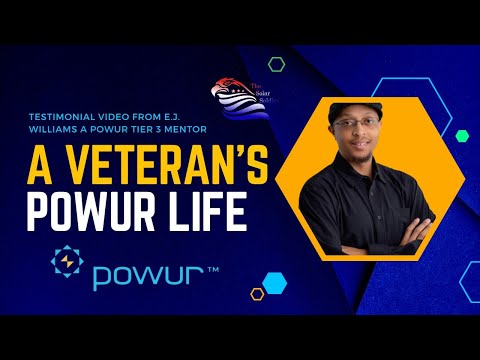 Empowering America's Future: A Veteran's Journey with Powur, PBC! - Powur Mentor's Testimonial Video