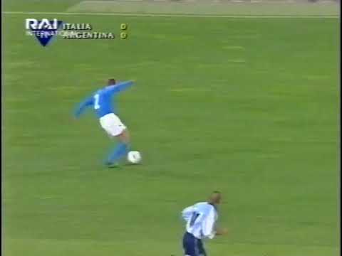 ITALIA 1 ARGENTINA 2 (Amistoso 2001) Partido completo