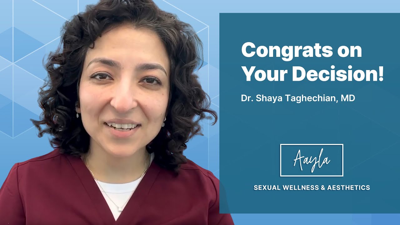 Congrats on Your Decision!