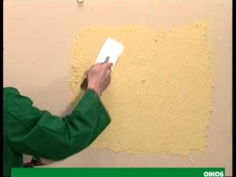 Silkos Genova frattazzato - come applicare il rivestimento per esterni OIKOS