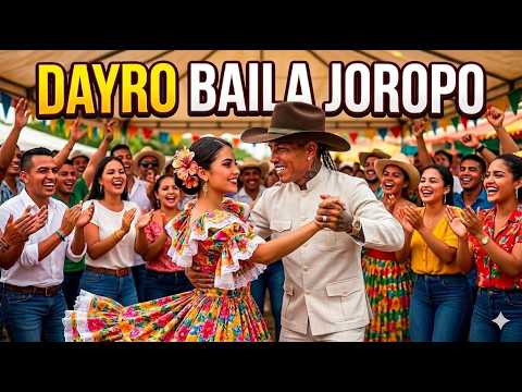DAYRO MORENO BAILANDO JOROPO en la Universidad Santo Tomás de Villavicencio