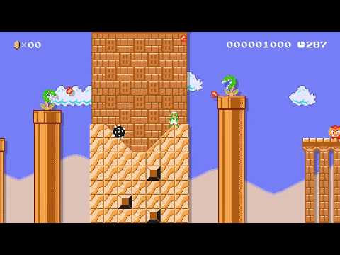 4-5 Desert Castle by Mortaas 🍄 Super Mario Maker 2 😶 No Commentary　⚿abx