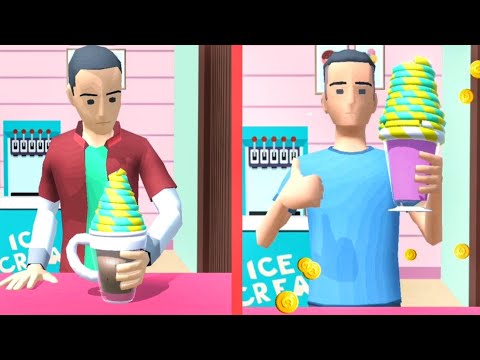 Ice Cream Inc - Walkthrough Gameplay - ( Lvl 20 - 50 ) Solution Android