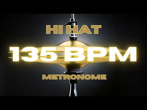135 BPM - Hi Hat Metronome
