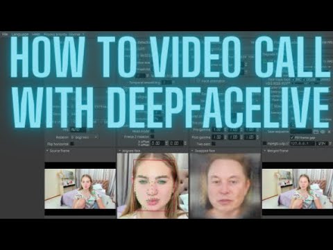 How To Video Call Using DeepFaceLive