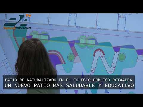 [VIDEO] La comunidad escolar imagina como será el nuevo patio renaturalizado del colegio público CPEIP Rochapea