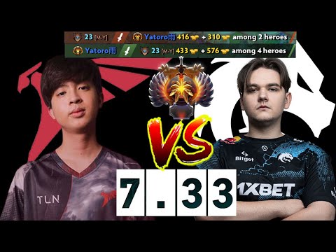 23savage Slark vs Yatoro Clinkz - #BerlinMajor Ranked Carry Battle New PATCH 7.33 Dota 2