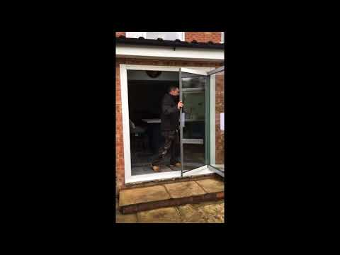 Frameless Glass Curtains - Double Patio Installation, UK