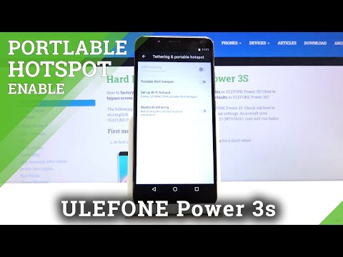 How to Enable Portable Hotspot in ULEFONE Power 3s – Find Hotspot Settings