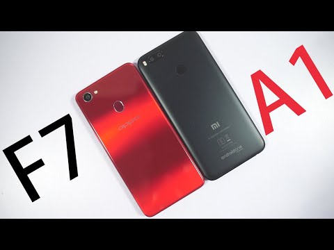 OPPO F7 vs MI A1 Speed Test, Memory Management test and Benchmark Scores