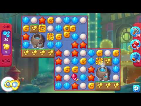 Fishdom Level 10181 thru 10190 (First Try) 🐠