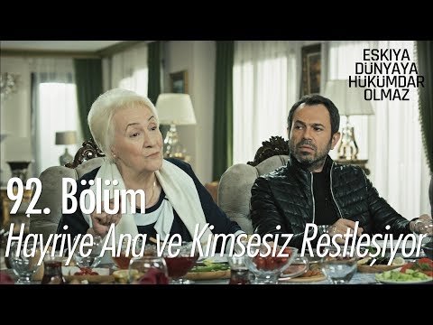Hayriye ana ve Kimsesiz restleşiyor - Eşkıya Dünyaya Hükümdar Olmaz 92. Bölüm