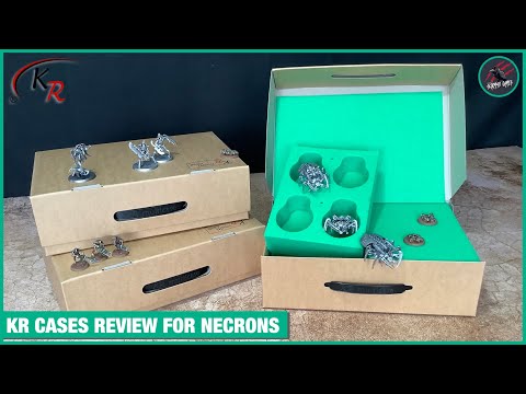 How To Transport & Store Your Necrons Until The Great Awakening! With The KR MULTICASE SYSTEM