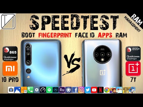 Xiaomi Mi 10 Pro vs OnePlus 7T Speed Test