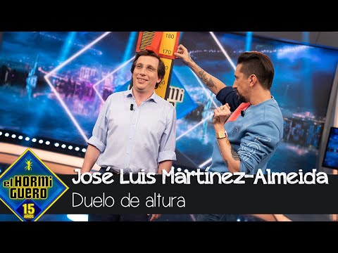 Duelo de altura entre José Luis Martínez-Almeida y Pablo Motos - El Hormiguero