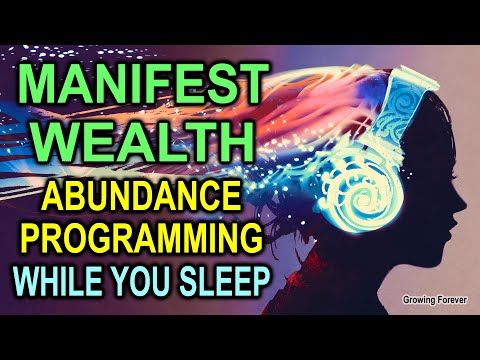 ★POWERFUL★ MONEY MAGNET Affirmations ~ Sleep Programming For Abundance, Wealth, Millionaire Mindset