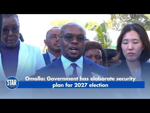 Omollo: Government has elaborate security plan for 2027 election