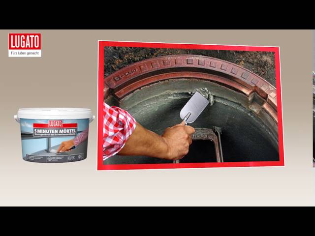 Video teaser for 5 MINUTEN MÖRTEL von LUGATO