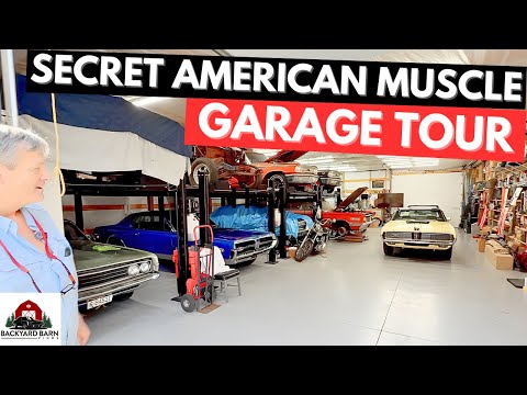TOP SECRET: American Muscle Car Collection… FULL Tour!