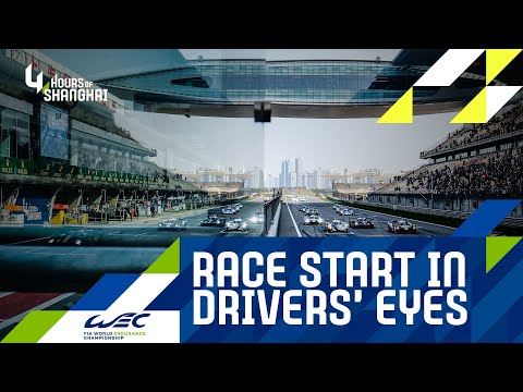 4 Hours of Shanghai 2019 - Race start in drivers' eyes