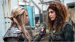 The 100 3x14: Clarke tries to force the flame on Luna [1080p+Logoless] (Limited Background Music)