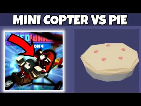 How Much Faster is “MINI COPTER* in Roblox Bedwars?!?