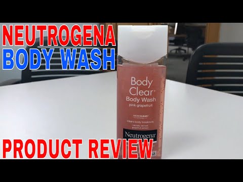 neutrogena pink grapefruit body wash