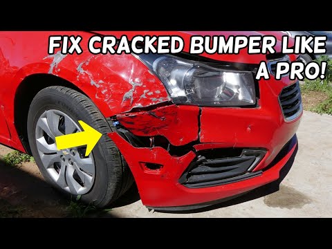 HOW TO REPAIR CRACKED BUMPER