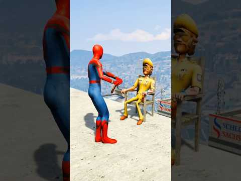GTA 5 — SPIDER MAN CHEATED LITTLE SINGHAM || #shorts #youtubeshorts #gta5  || @NOKxxGAMING