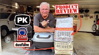 Honest Review of Cowboy Hardwood Charcoal Briquettes! / Made In The USA!🇺🇸 
