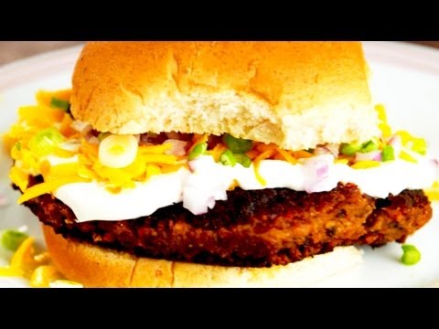 How to Make A Black Bean Chili Burger