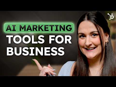 How To Use AI to Start, Build & Grow Your Small Business (20 AI Marketing Tools!)