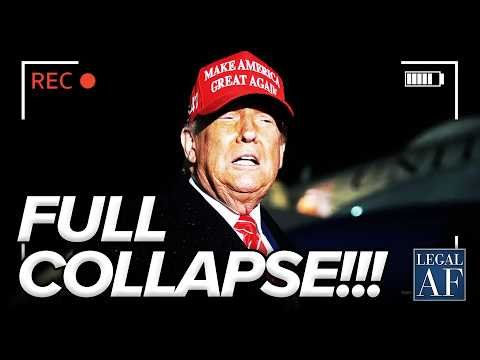 Trump SCRAMBLES to HIDE IT ALL as He COLLAPSES