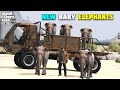 GTA 5 MICHAEL BUYING BABY ELEPHANTS FOR ZOO