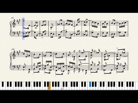 Fuga XI , a 4 voci,                 Oliver Behrens