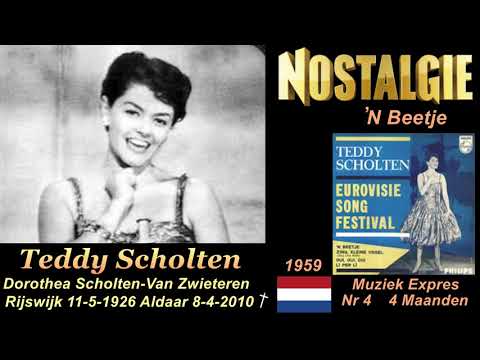Teddy Scholten   'N Beetje 1959