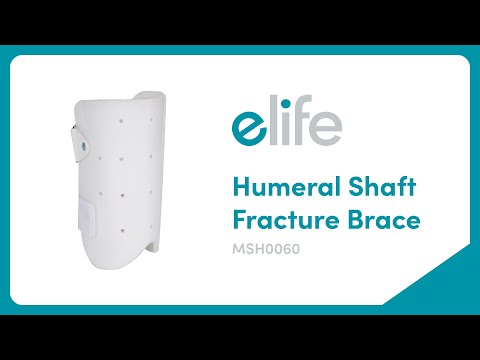 How To Wear elife® Humeral Shaft Fracture Brace (MSH0060)