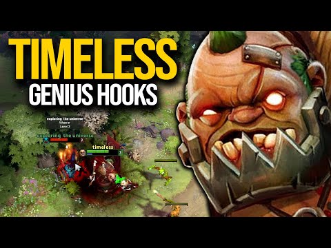 THIS IS HOW ONLY TIMELESS PUDGE DEAL WITH 3 HEROES | Pudge Official