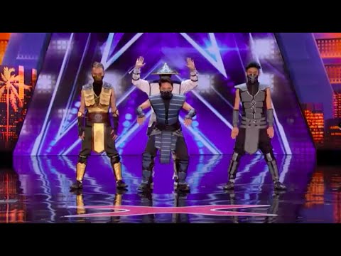 Mortal Kombat Street Fighter Dance Show (America's Got Talent 2019)