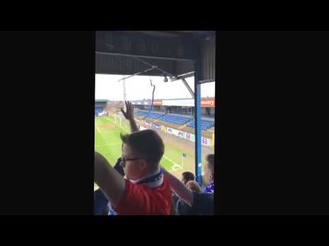 Dungannon Swifts vs Linfield  Irish Cup Semi Final 2017 (pyro)